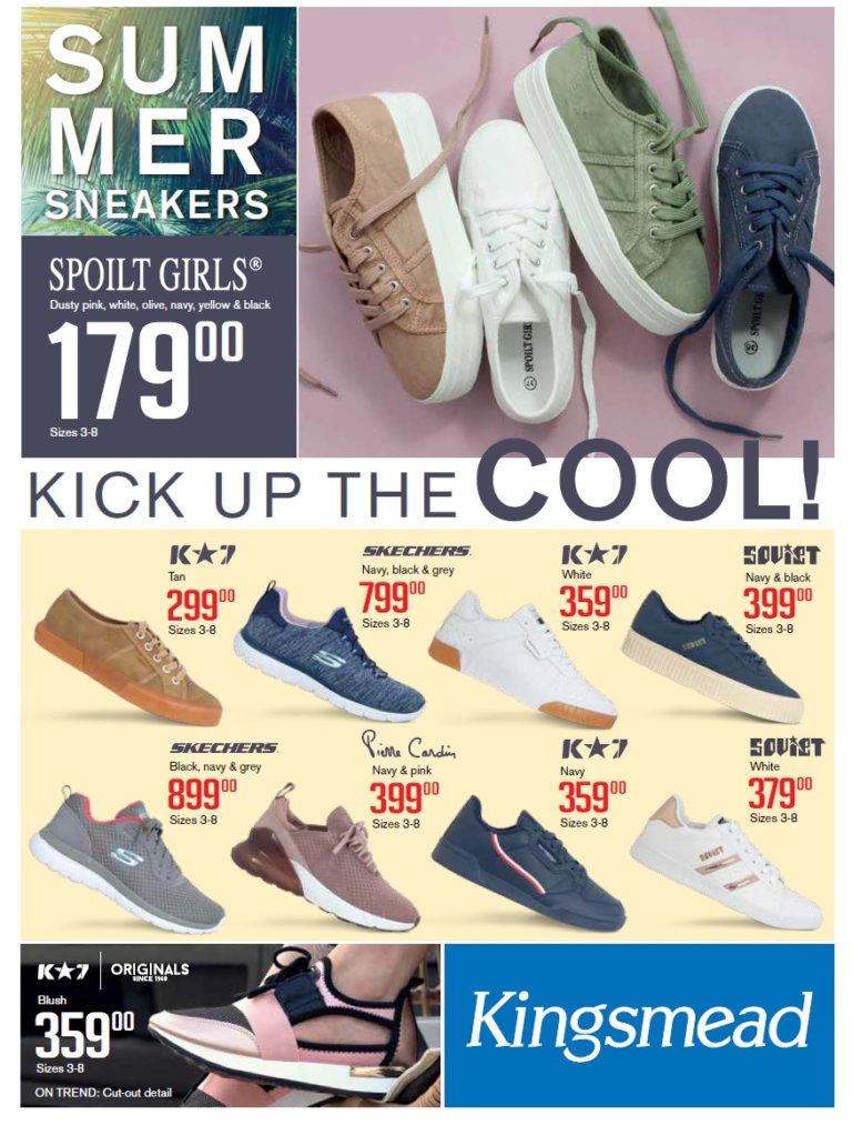 Kingsmead Shoes November Specials Norwood Mall